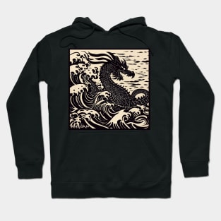 Water Dragon Art Hoodie